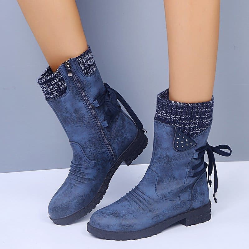 Bota Feminina Azul