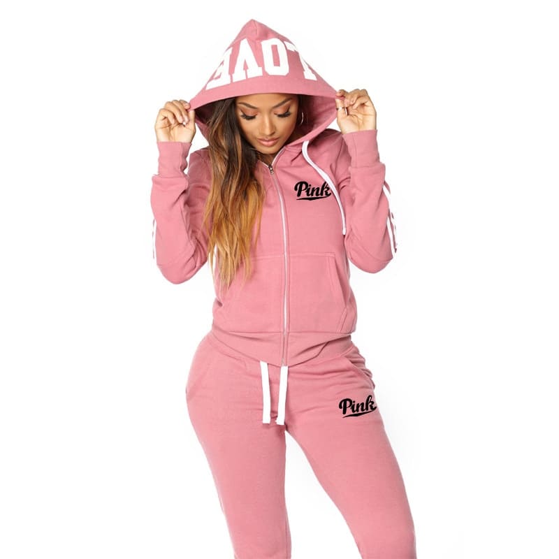 Conjunto Esportivo Feminino Rosa